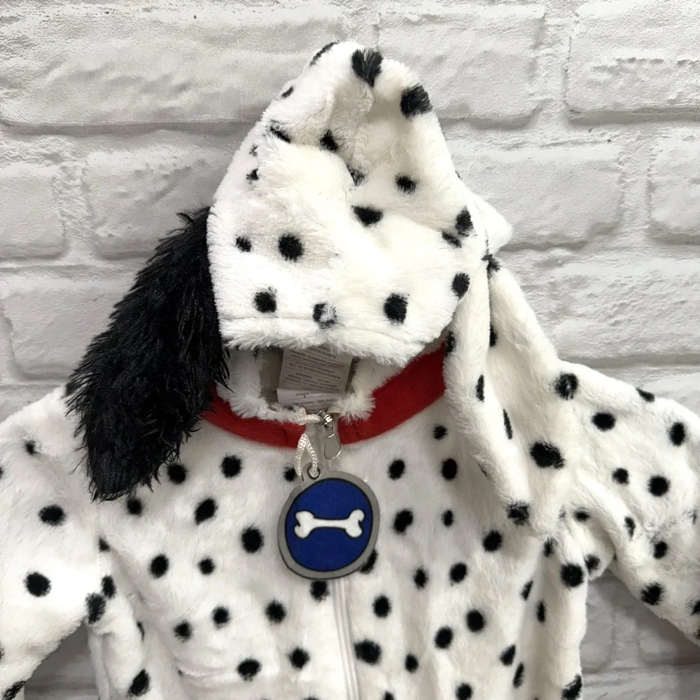 Dalmatian Puppy Halloween Costume 12/18 Month Halloween Bodysuit Warm Ships Fast